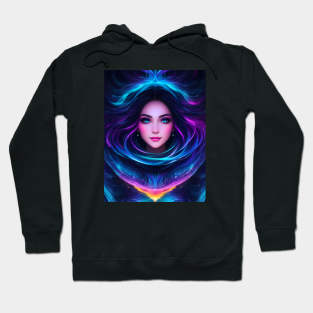 Fantasy Dreamlike Anime Girl Hoodie